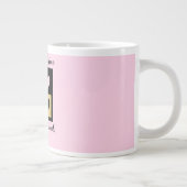 personalisiertes Valentinspaar Jumbo-Tasse (Rechts)