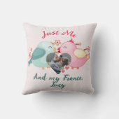 personalisiertes Valentinspaar Kissen (Rückseite)