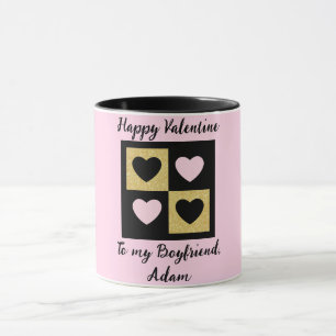 personalisiertes Valentinspaar Tasse