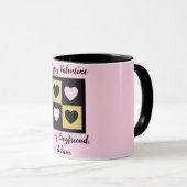 personalisiertes Valentinspaar Tasse (VorderseiteRechts)