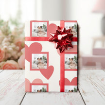 Personalisiertes Valentinstag-Foto-Herz-Verpackung