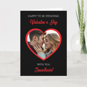 Personalisiertes Valentinstag-Foto   Mein Favorit  Karte