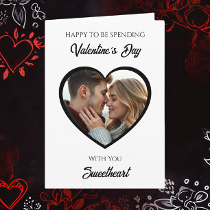 Personalisiertes Valentinstag-Foto   Mein Favorit  Karte