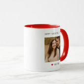 Personalisiertes Valentinstag-Foto Tasse (VorderseiteRechts)