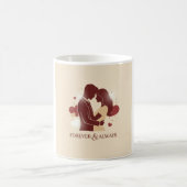 Personalisiertes Valentinstag-Geschenk - Romantisc Kaffeetasse (Mittel)