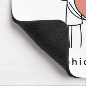 Personalisiertes Valentinstag-Paar-Mauspad Mousepad (Ecke)