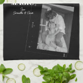 Personalisiertes "Vater Sie sind Magie" Zwei Väter Geschirrtuch (Gefaltet)