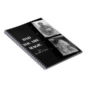 Personalisiertes "Vater Sie sind Magie" Zwei Väter Notizblock (Rechte Seite)