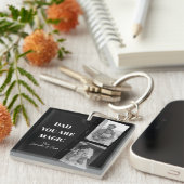 Personalisiertes "Vater Sie sind Magie" Zwei Väter Schlüsselanhänger (Vorderseite rechts)