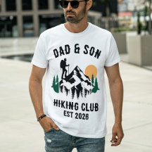 Personalisiertes Vater-Sohn-Wandern
