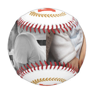 Personalisiertes Vatertagsfoto Baseball