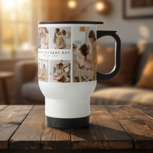 Personalisiertes Vatertagsfoto Reisebecher