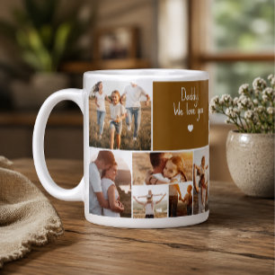 Personalisiertes Vatertagsgeschenk für Papa Kaffeetasse