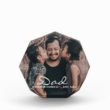 Personalisiertes Vatertagsgeschenk für Vater im Fo
