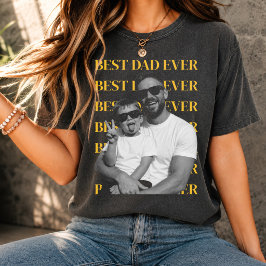 Personalisiertes Vatertagsgeschenk im Vintage-Stil T-Shirt