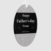 Personalisiertes Vatertagsgeschenk Ornament (Vorderseite)