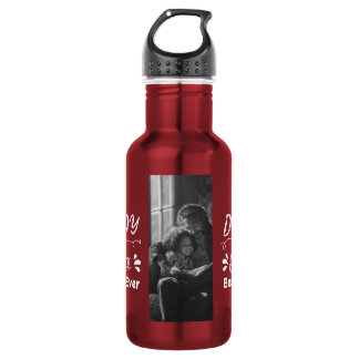 Personalisiertes Vatertagsgeschenk Papa Edelstahlflasche