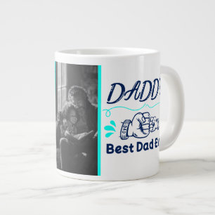 Personalisiertes Vatertagsgeschenk Papa Jumbo-Tasse