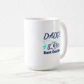 Personalisiertes Vatertagsgeschenk Papa Kaffeetasse (VorderseiteRechts)