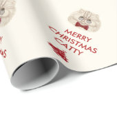Personalisiertes Verpackungspapier der frohen Geschenkpapier (Rolleneckpunkt)