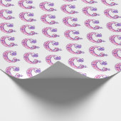 Personalisiertes Verpackungspapier des Geschenkpapier (Ecke)