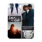 Personalisiertes, vertikales Skript-Save the Date- Magnet (Vertikal)