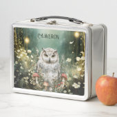 Personalisiertes verzaubertes Waldhuhn Metall Brotdose (Beispiel)