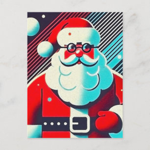 Personalisiertes verzaubertes Weihnachtsgeschäft Postkarte