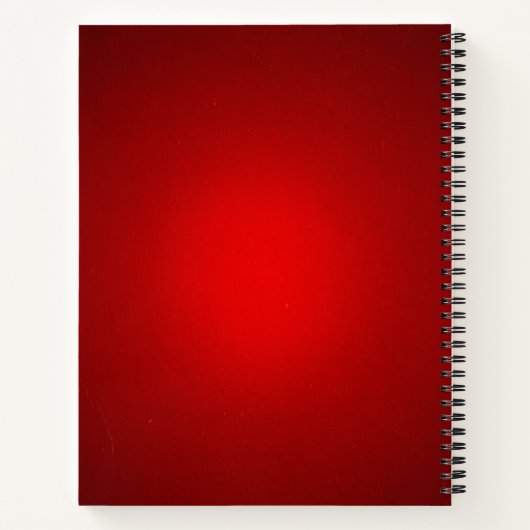 Personalisiertes Verzeichnis der Comicen Notizblock (Rückseite)