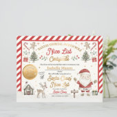 Personalisiertes Verzeichnis von Santa Offiziell N (Stehend Vorderseite)