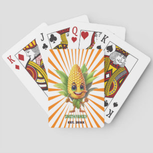 PERSONALISIERTES, VIBRANTES, LUSTIGES MAIS-MASKOTT SPIELKARTEN