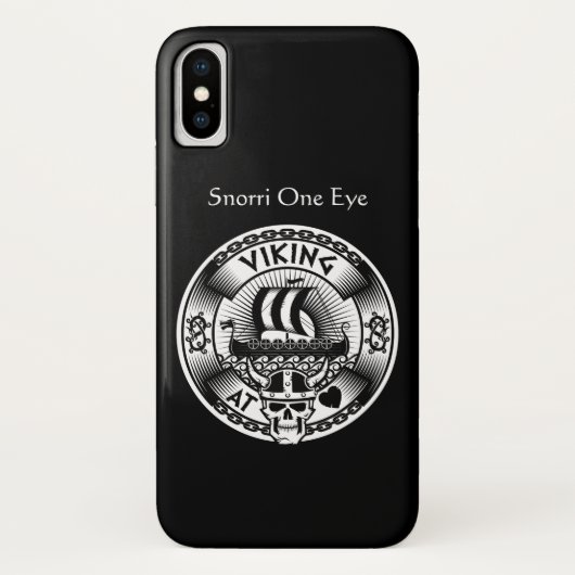 Personalisiertes Viking im Herzen Case-Mate iPhone Hülle (Rückseite)
