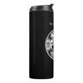 Personalisiertes Viking im Herzen Thermosbecher (Nach links gedreht)