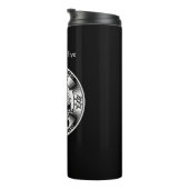 Personalisiertes Viking im Herzen Thermosbecher (Nach rechts gedreht)