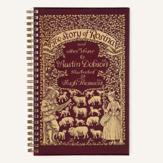 Personalisiertes Viktorianisches Buch Dotted Journ