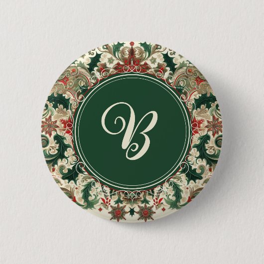 Personalisiertes viktorianisches/klassisches/vinta button (Vorderseite)