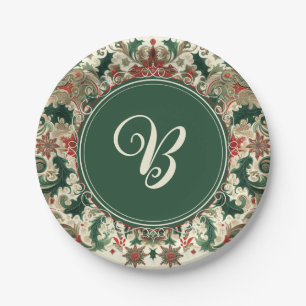 Personalisiertes viktorianisches/klassisches/vinta pappteller