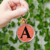 Personalisiertes viktorianisches Marmorpapier Schlüsselanhänger (Hand)