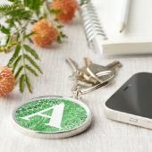 Personalisiertes viktorianisches Marmorpapier Schlüsselanhänger (Seite)