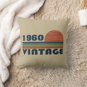 Personalisiertes Vintage-Geburtstagsgeschenk Kissen