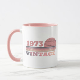 Personalisiertes Vintages 50. Geburtstagsgeschenk Tasse