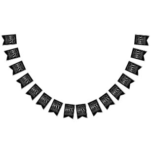 Personalisiertes Vintages Alter bis Perfektion Jag Wimpelkette