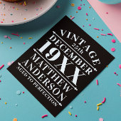 Personalisiertes Vintages Alter bis zur Perfektion