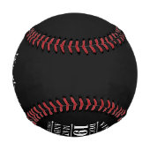 Personalisiertes Vintages Alter bis zur Perfektion Baseball (Vorderseite)