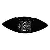 Personalisiertes Vintages Alter bis zur Perfektion Football (Panel)