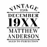 Personalisiertes Vintages Alter bis zur Perfektion Freistehende Fotoskulptur<br><div class="desc">Personalisiertes Vintages,  vollkommenes Design könnte ein gutes Geschenk für Ihre Freunde oder Familienmitglieder,  oder Sie können es selbst verwenden.</div>