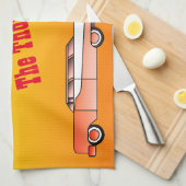 Personalisiertes Vintages Auto-und Handtuch (Viertel Falte)