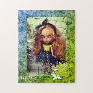 Personalisiertes, Vintages Foto Puzzle