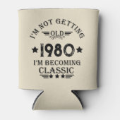 Personalisiertes Vintages Geburtstagsgeschenk Dosenkühler (Vorderseite)