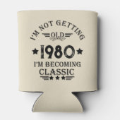 Personalisiertes Vintages Geburtstagsgeschenk Dosenkühler (Rückseite)